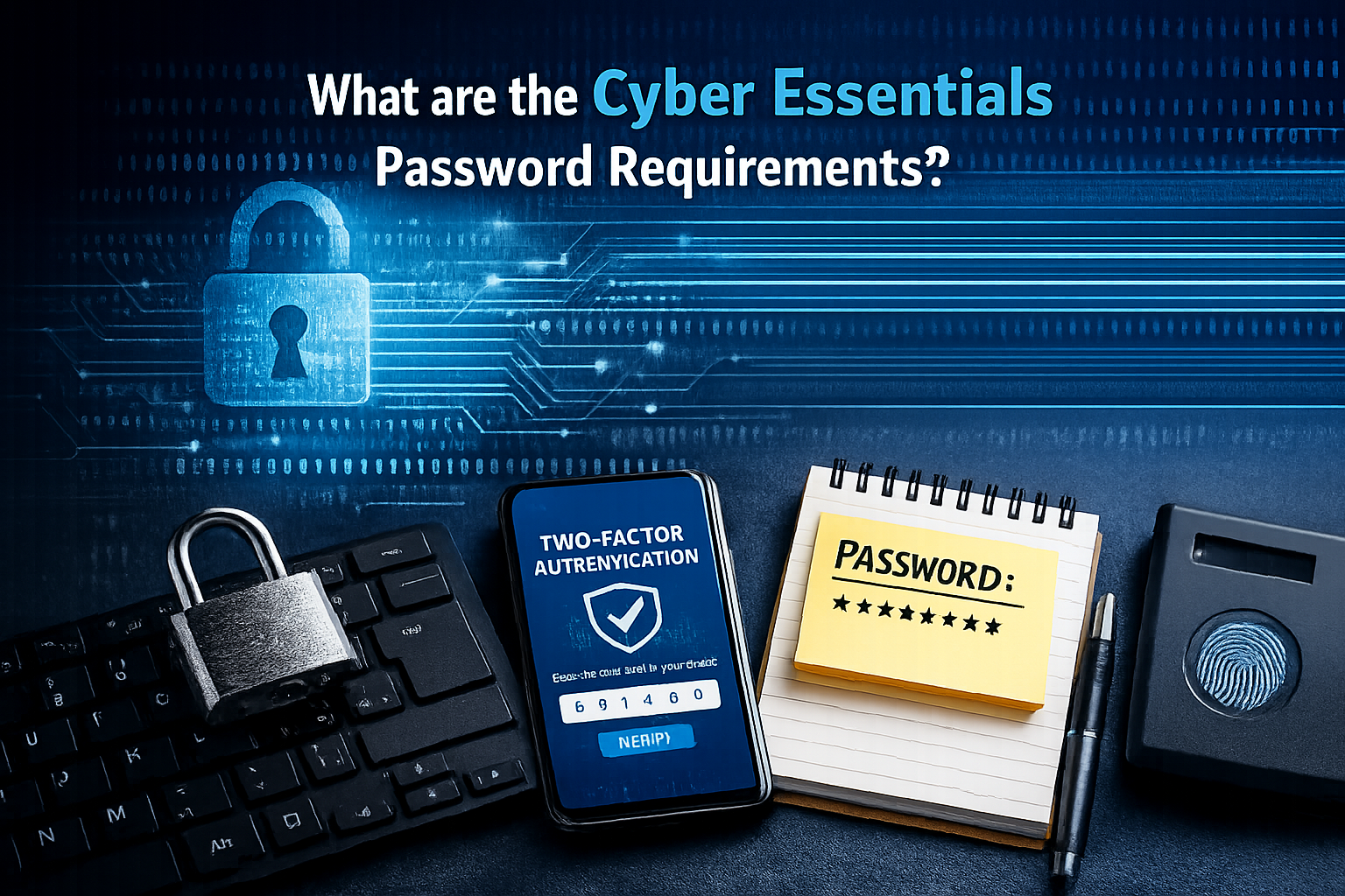 What are the cyber essentials password requirements?