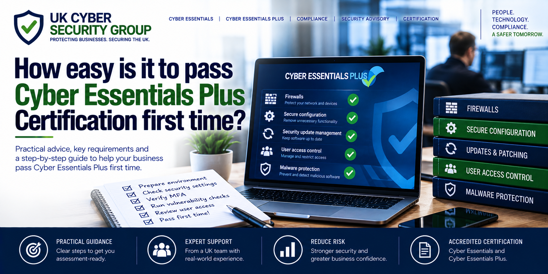 Cyber Essentials Plus Pass First Time